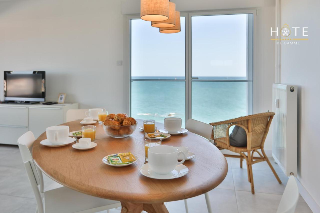 Appartement De Caractere, Superbe Vue Mer 280° La Chaume Zewnętrze zdjęcie