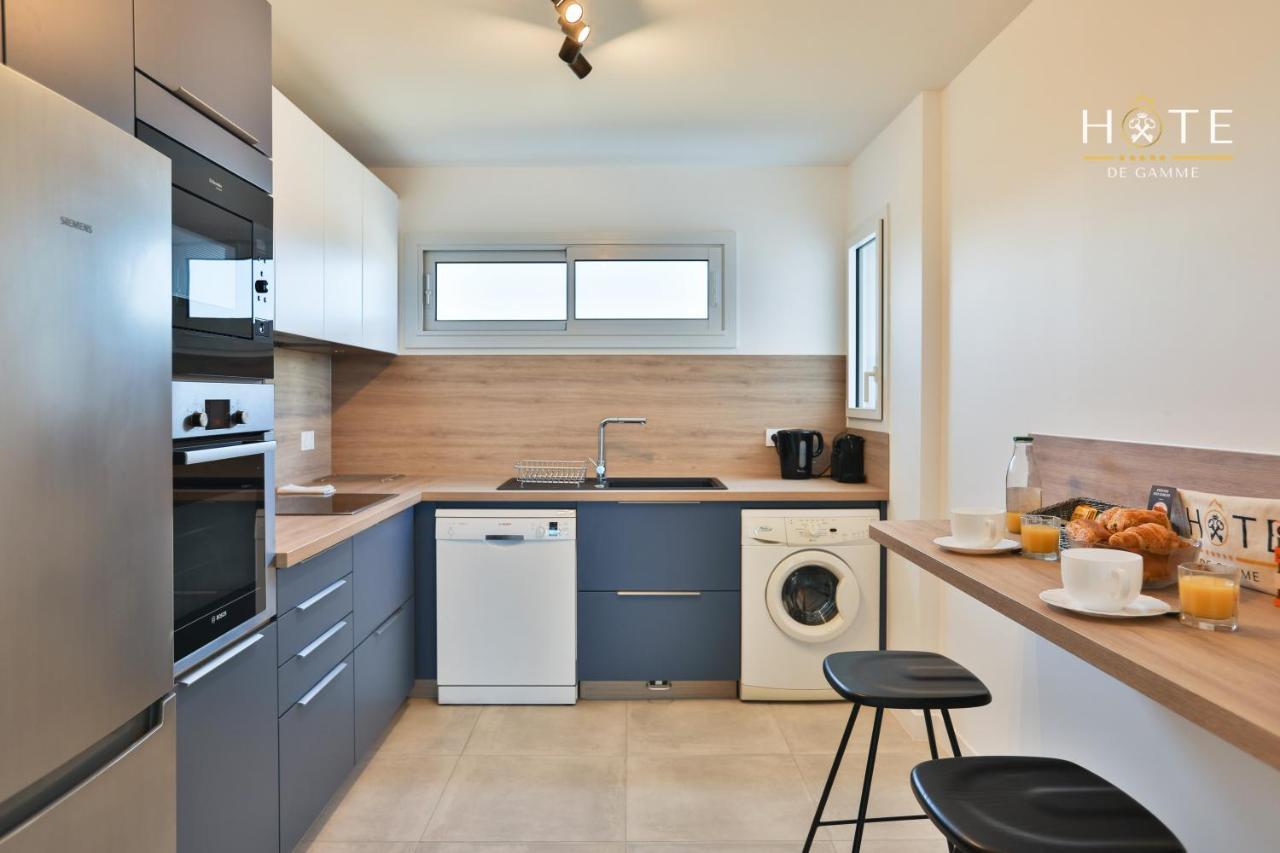 Appartement De Caractere, Superbe Vue Mer 280° La Chaume Zewnętrze zdjęcie