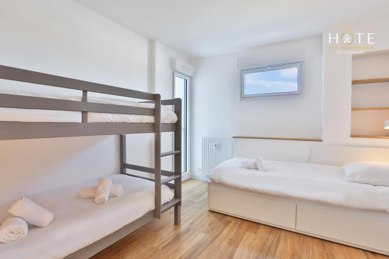 Appartement De Caractere, Superbe Vue Mer 280° La Chaume Zewnętrze zdjęcie