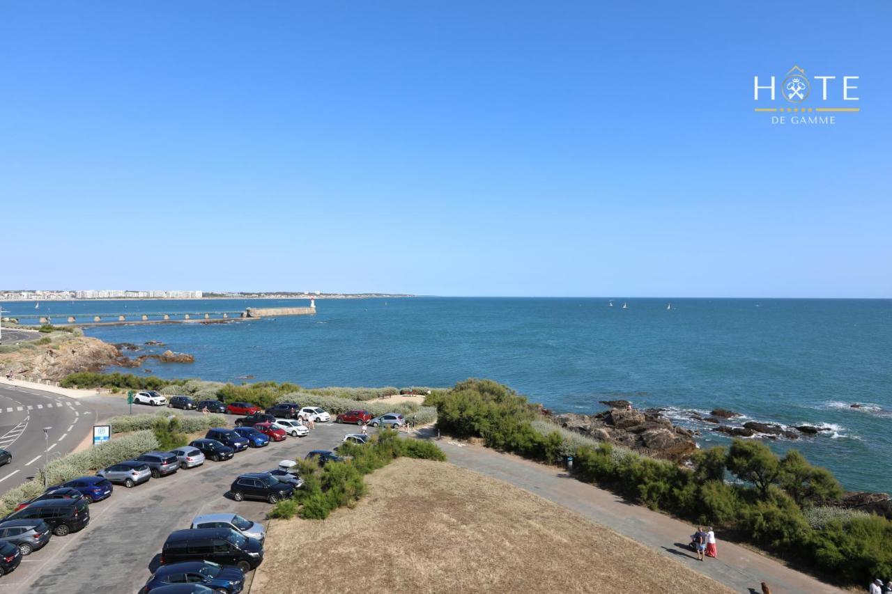 Appartement De Caractere, Superbe Vue Mer 280° La Chaume Zewnętrze zdjęcie